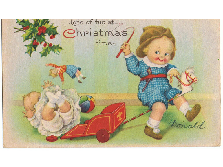 Vintage Christmas Postcard