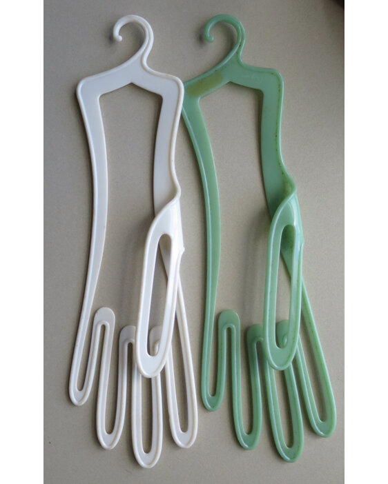 Vintage glove hangers