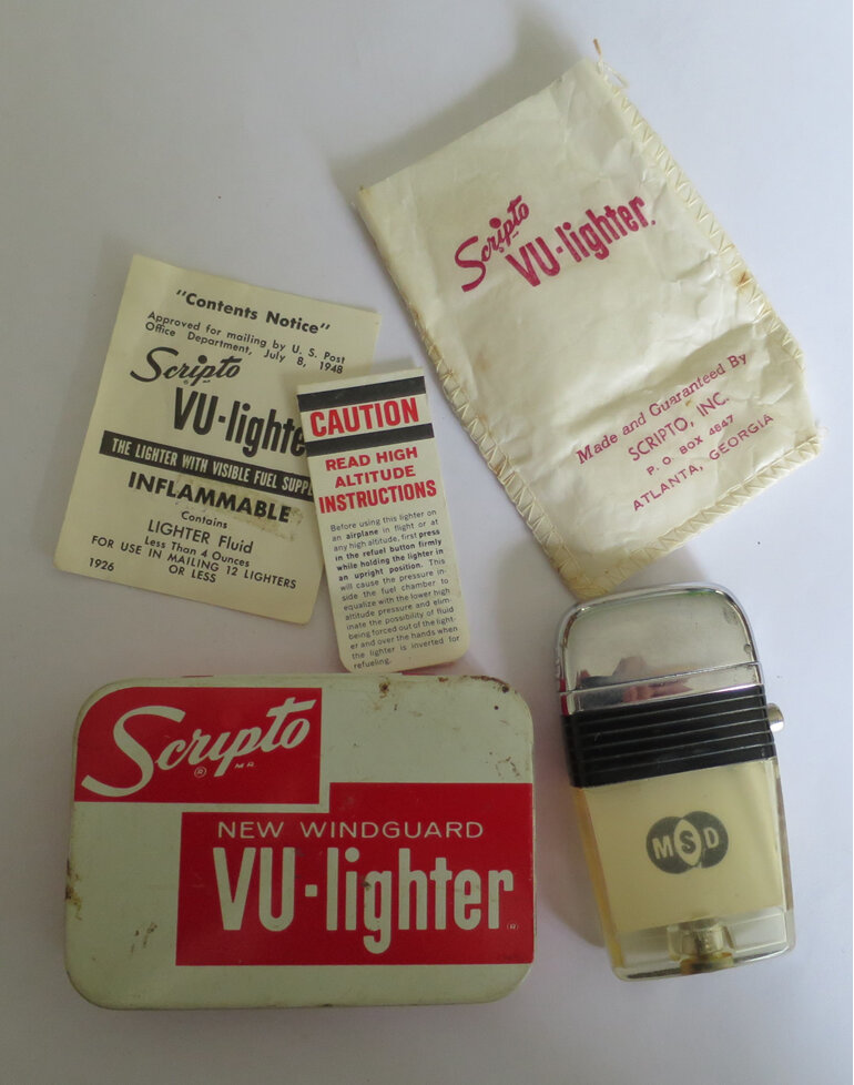 Vintage lighter Vu-Lighter