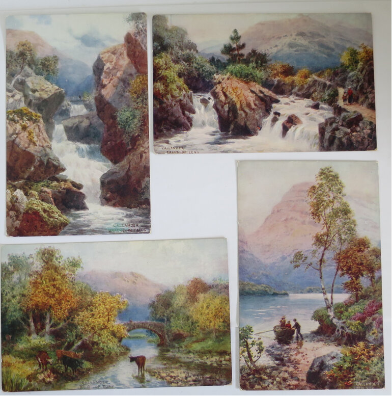 Vintage Postcard Bonnie Scotland