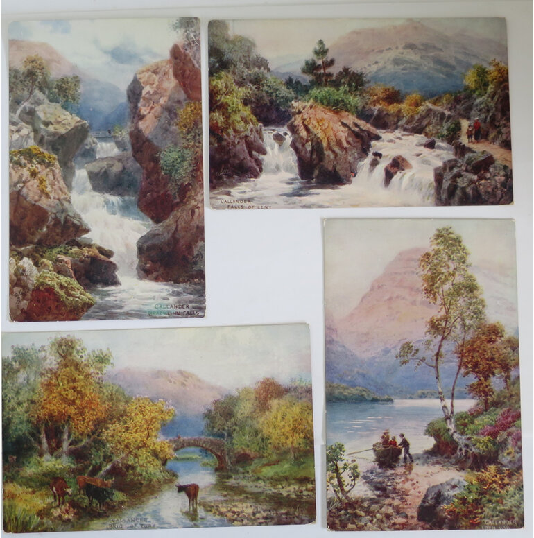 Vintage Postcard Bonnie Scotland
