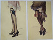 Vintage Postcards stockings