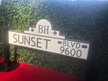 Vintage Sunset Boulevard Sign
