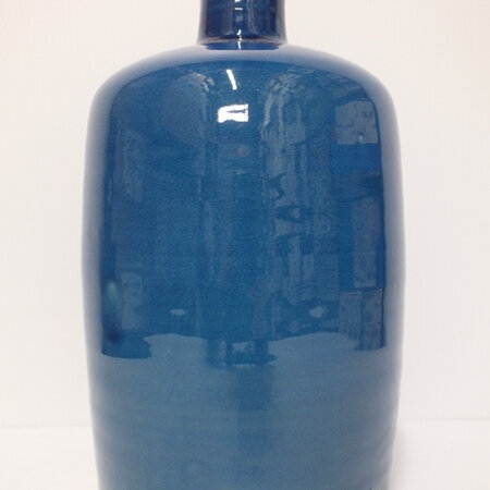 Vintage urn Blue C0866
