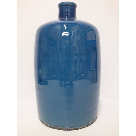 Vintage urn Blue C0866