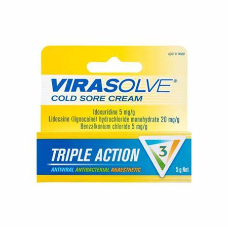 VIRASOLVE Cold Sore Cr. 5g