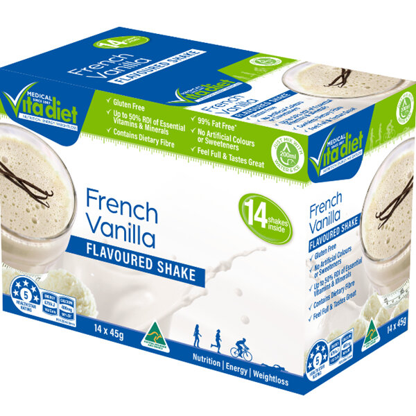 VITA DIET - SALE! ,French Vanilla 14 sachets