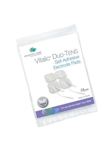 Vitalic Duo TENS Replacement Pads, 4