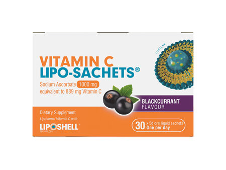 Vitamin C Lipo-Sachet 1000mg, 5g, 30's Blackcurrant
