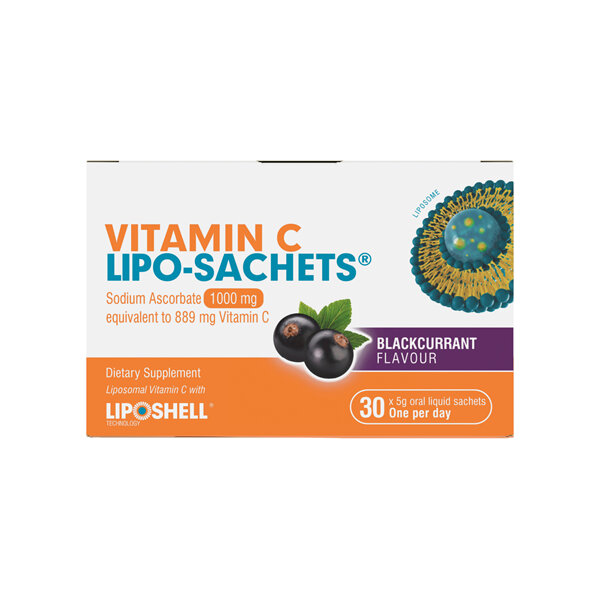 Vitamin C Lipo-Sachet 1000mg, 5g, 30's Blackcurrant