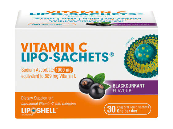 Vitamin C Lipo-Sachet®  Blackcurrant 1000MG