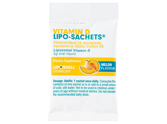 Vitamin D Lipo-Sachets 1000IU 30 Sachets