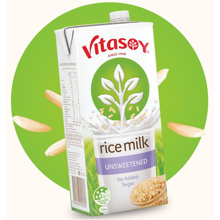 Vitasoy Unsweetened Rice Milk 1L
