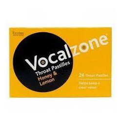 VOCALZONE Throat Past. H&L 24pk