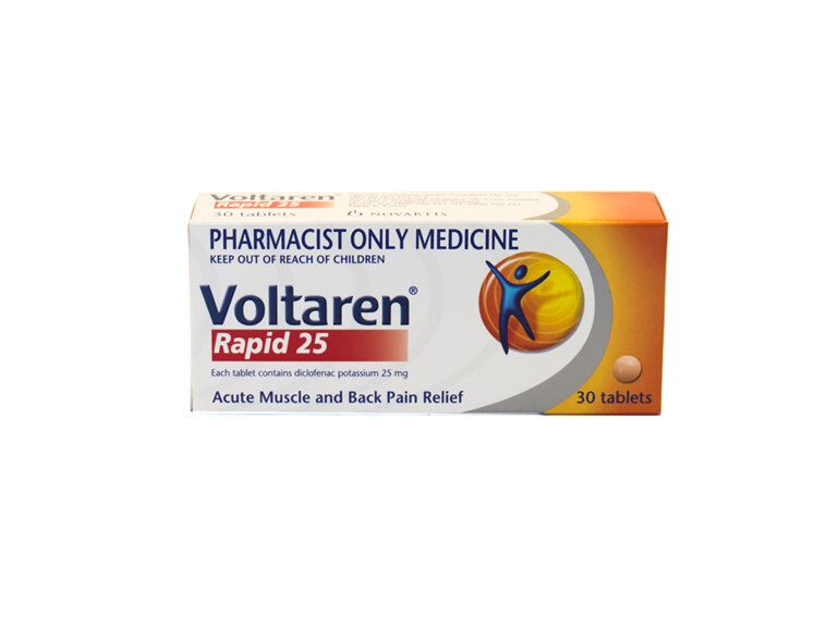 Voltaren Rapid 25mg Tablets