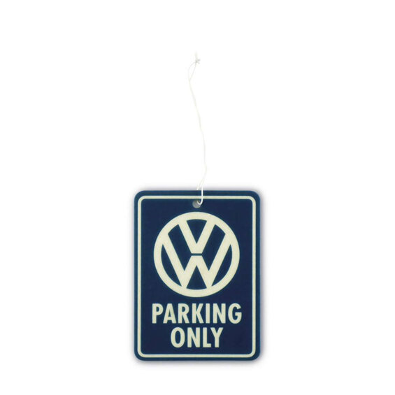 VW Air Freshener Fresh Scent Parking Only