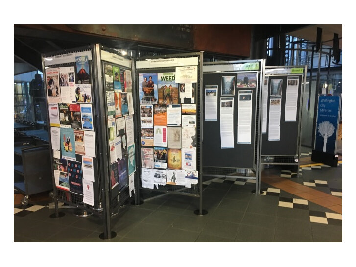 AFTER: Wellington Library Noticeboards