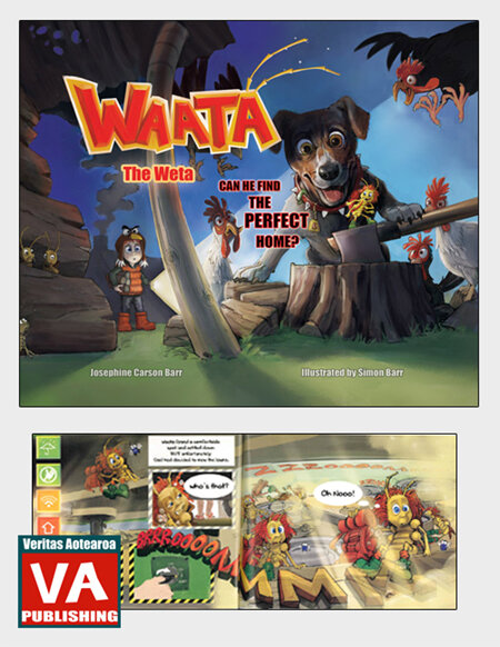 Waata the Weta: Can He Find the Perfect Home? - Picture Book