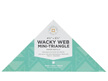 Wacky Web Mini-Triangle Paper Refills 4 3/4" x 6 3/4"