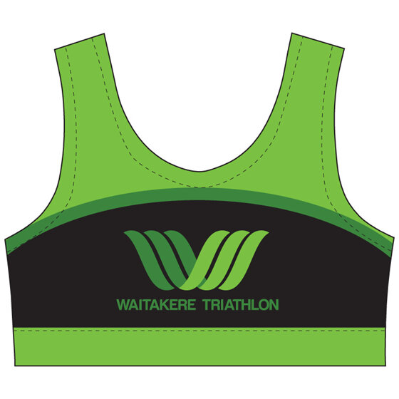 Waitakere Tri Club Crop Top