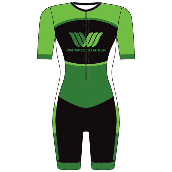 Waitakere Tri Club Sleeved Tri Suit