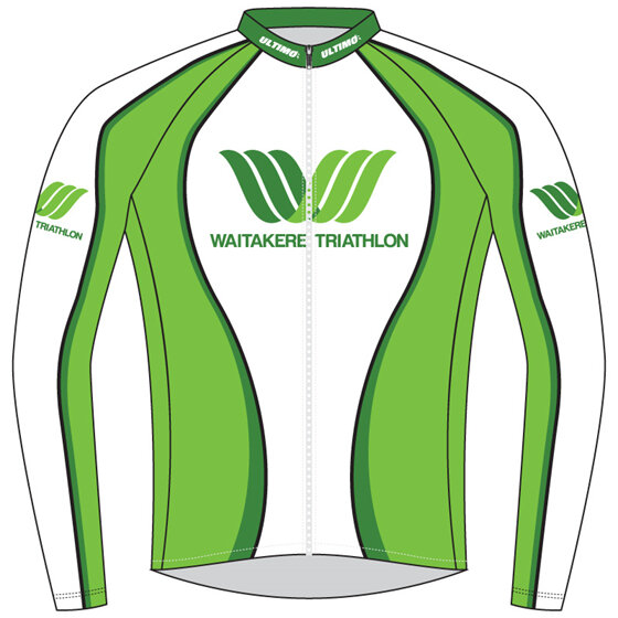 Waitakere Tri Club Warmup Jacket