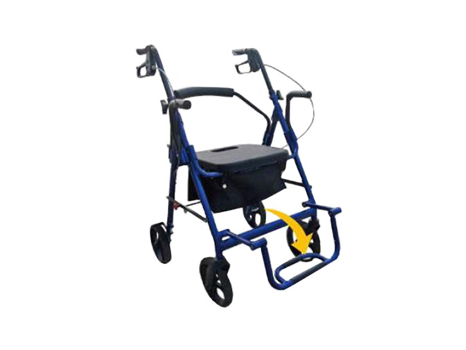 Walker that Converts to a Transfer Wheel Chair AML