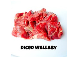 Wallaby Meat Diced
