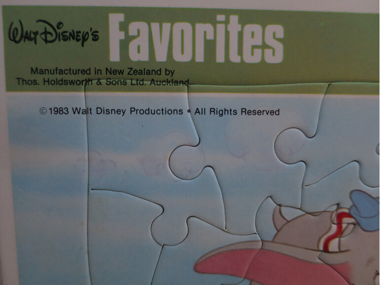 Walt Disney Frame Tray Puzzle