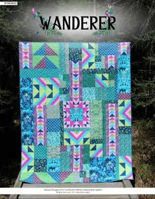 Wanderer Quilt from Natural Born Quilter