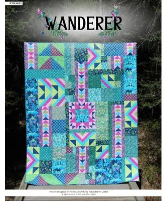 Wanderer Quilt from Natural Born Quilter