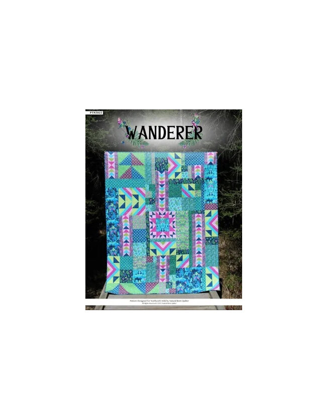 Wanderer Quilt from Natural Born Quilter