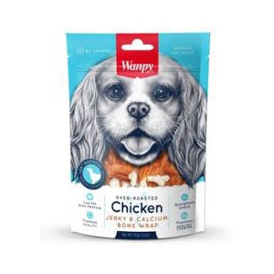 Wanpy Dog - Chicken Jerky & Calcium Bone Wraps
