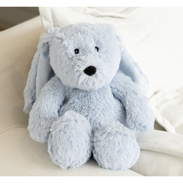 Warmies Heatable Weighted Plush Blue Bunny