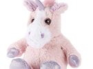 Warmies Heatable Weighted Plush Sparkly Pink Unicorn
