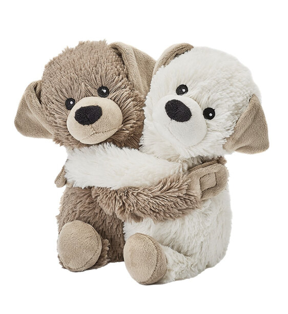 Warmies Warm Hugs Duo Plush Heatable Weighted Puppy