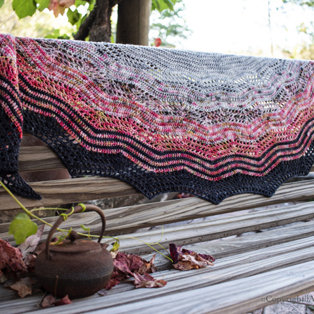 Waroo Shawl by Addydae Designs - Printed Crochet Pattern