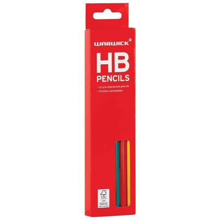 Warwick HB Pencils - Pack of 12