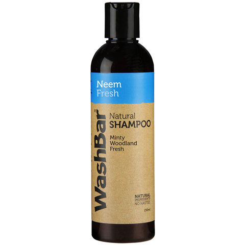 WashBar Natural Shampoo Neem Fresh 250ml