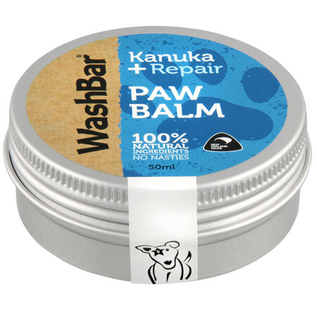 WashBar Paw Balm Kanuka + Repair 50ml