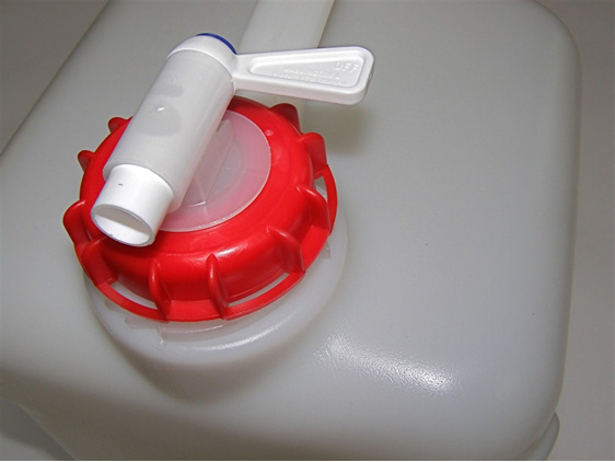 Water Canister Cap-Tap