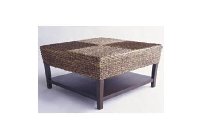 Water Hyacinth Checker Coffee Table Conservatory New Zealand