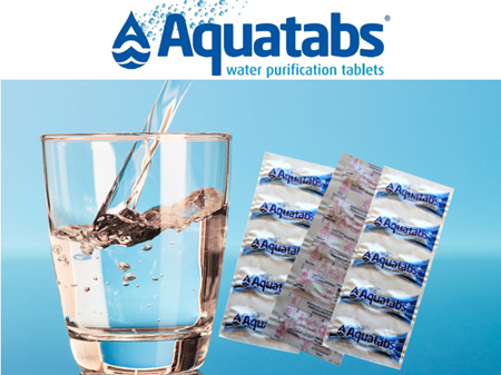 Water Purification (Aquatabs) 10 Tablet Pack