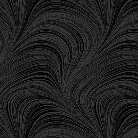 Wave Texture Black (Wide)