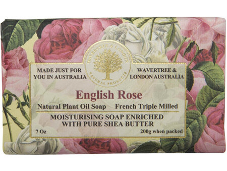 Wavertree and London English Rose Soap 200g