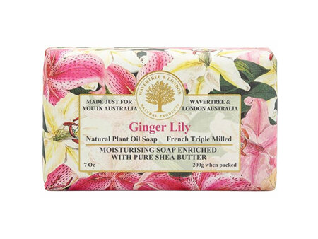 Wavertree and London Ginger Lily soap 200g