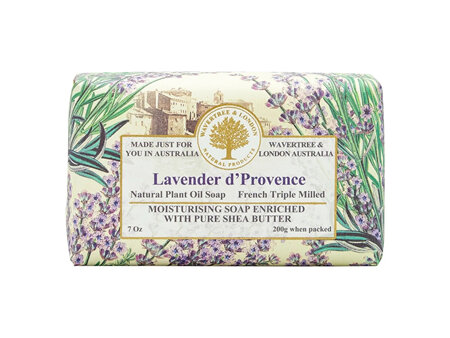 Wavertree and London Lavender d'Provence soap 200g