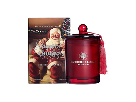 Wavetree and London Santas Cookies Candle 330g