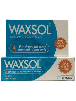WAXSOL EAR DROPS 10ML