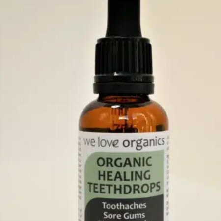 WE LOVE ORGANICS Healing Teeth Drops - 30ml